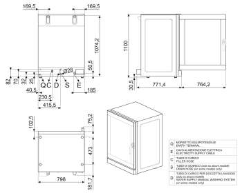Печь конвекционная Smeg ALFA 1035 E1HDS